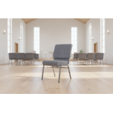 Kostelní židle AMBASSADOR šedá