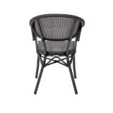 Technorattanová židle CAMILLO grafitově