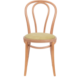 Dřevěné restaurační židle MONET 18 pistáciový sedák