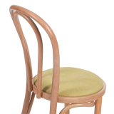 Dřevěné restaurační židle MONET 18 pistáciový sedák