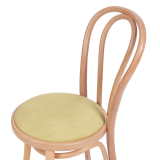 Dřevěné restaurační židle MONET 18 pistáciový sedák