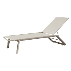 Bazénové lehátko RIVIERA šampaňsko-béžové