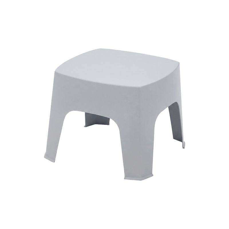 Stolek pro pivní zahrádku DUNA-T 49x49 světle šedý
