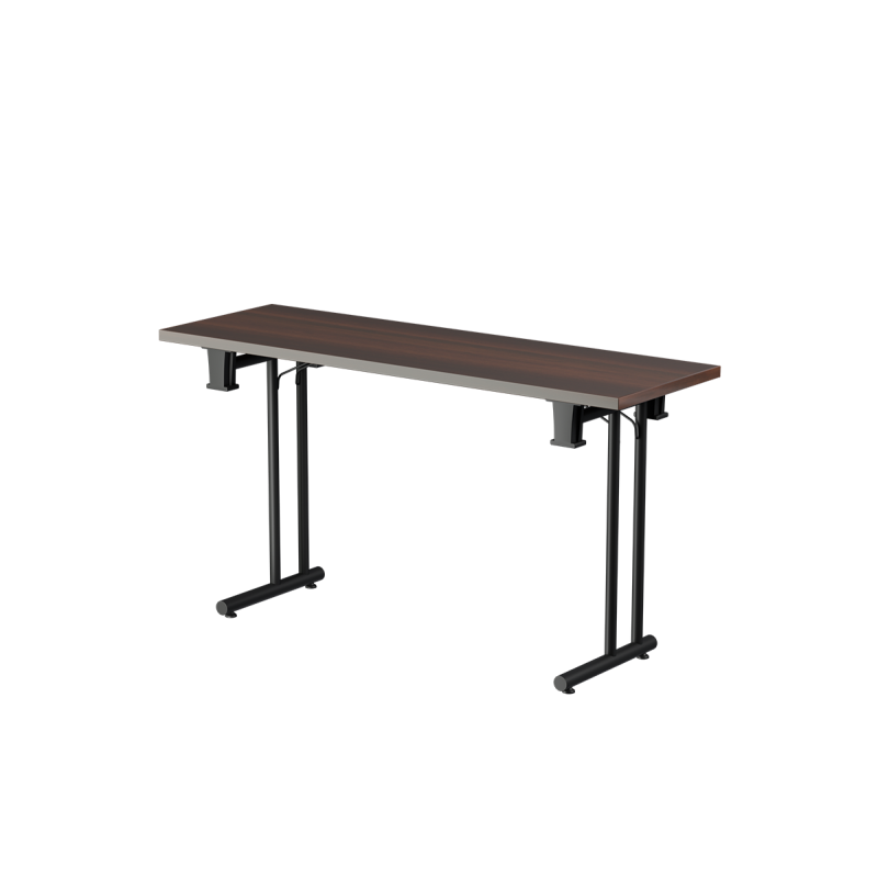 Skladací stôl FOLD-L BL 138x45 Tmavý ořech