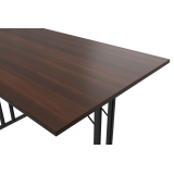 Skladací stôl FOLD-L BL 138x45 Tmavý ořech