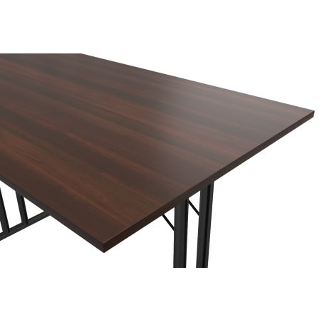 Skladací stôl FOLD-L BL 138x45 Tmavý ořech