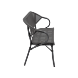 Technorattanová lavice CAMILLO BENCH grafitová