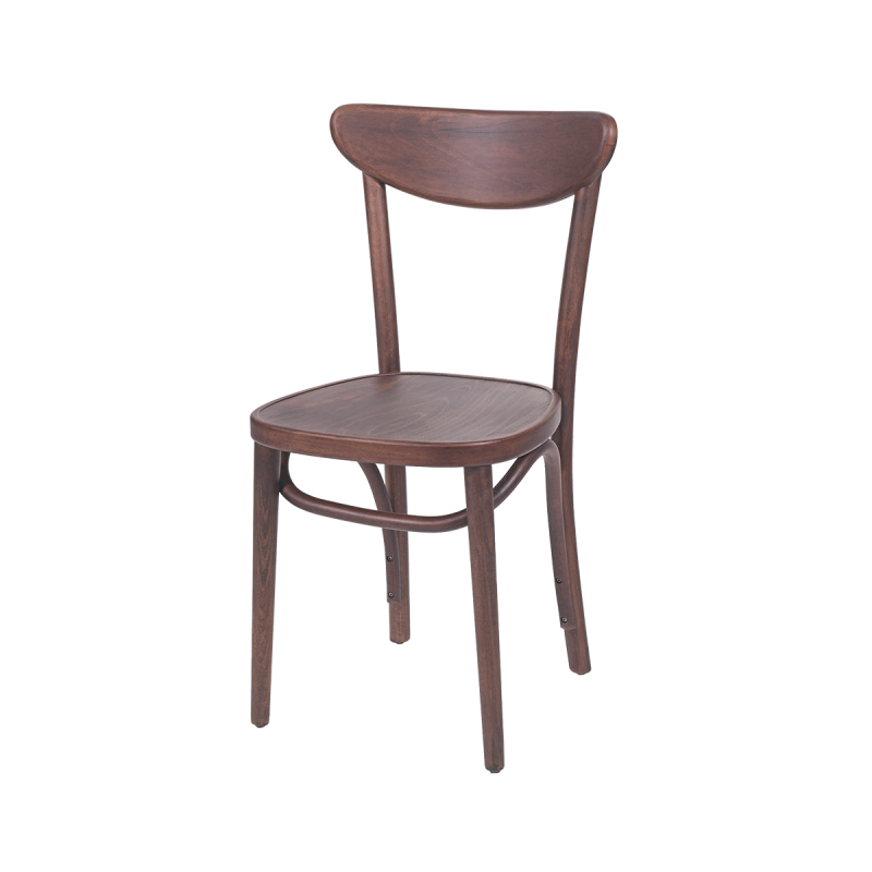 Dřevěné restaurační židle BOOMERANG ořechové