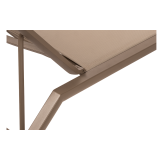 Hliníkové bazénové lehátko RIVIERA šampaňské