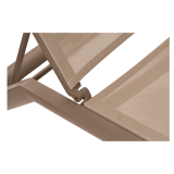 Hliníkové bazénové lehátko RIVIERA šampaňské