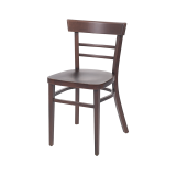 Dřevěné restaurační židle EPIC ořechové