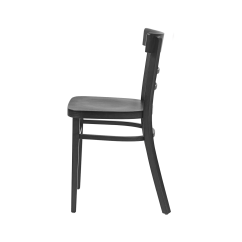 Dřevěné restaurační židle EPIC černá