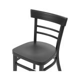 Dřevěné restaurační židle EPIC černá