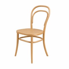 Dřevěné restaurační židle ICONIC přírodní