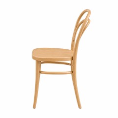 Dřevěné restaurační židle ICONIC přírodní