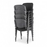 Konferenční židle ISO 24HBL-T černý